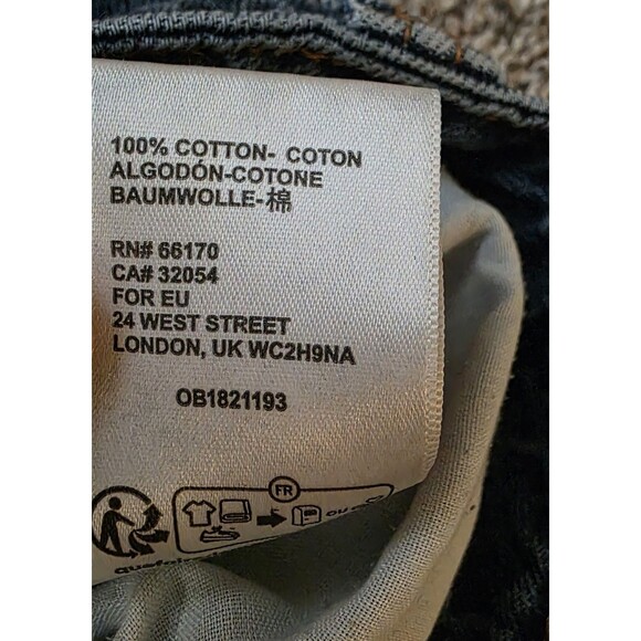 BDG Urban Outfitters Jeans Size 27 High Rise Carpenter Utility Y2K Blue - Picture 10 of 16